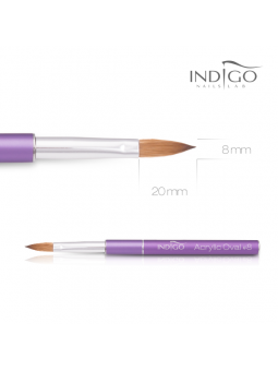 Indigo Acrylic Brush No 8