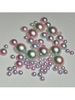 Pearls - Light Green Pink...