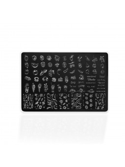 Stamping Plate Foodie 1