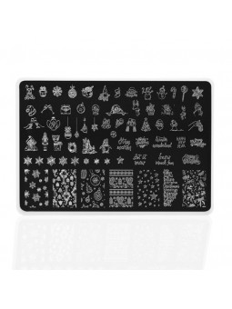 Stamping Plate Winter 01