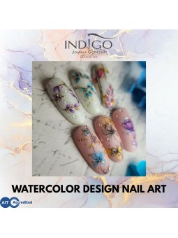 Watercolour Design Nail Art...