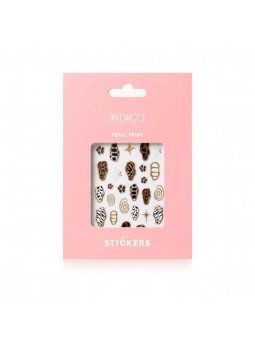 Nail Stickers - Feral Print